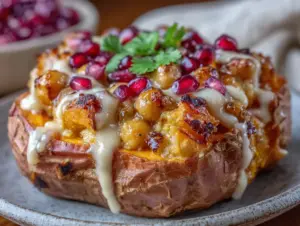 gefüllte Süßkartoffeln - featured image
